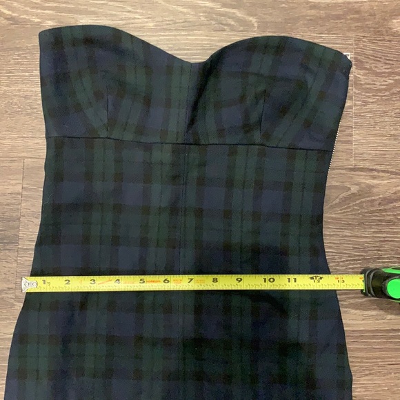 Zara Plaid Dress Mini Dress - Picture 3 of 5